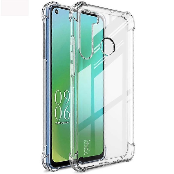 For HTC Desire 20 Pro IMAK All-inclusive Støtsikker Airbag TPU-deksel med Skjermbeskytter 12