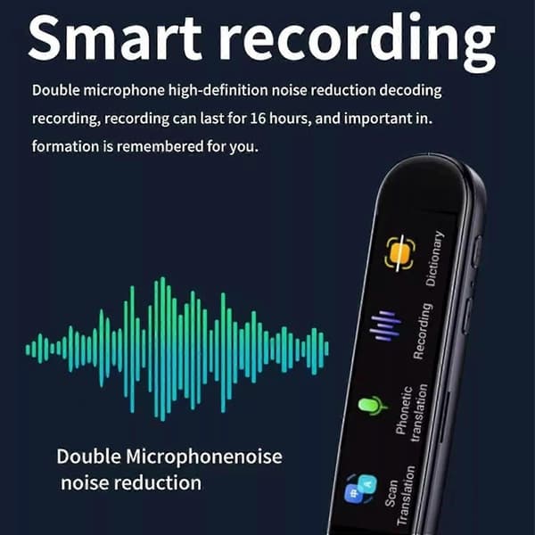 Scan Sense Pen, ScanSense AI Smart Pen white