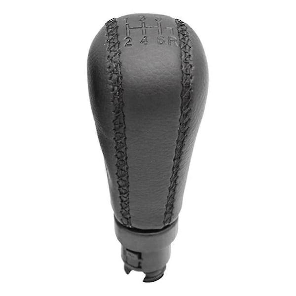 För S60 S80 V70 XC70 PU Läder Växelspaksknopp Handboll Tillbehör 6 Växlar