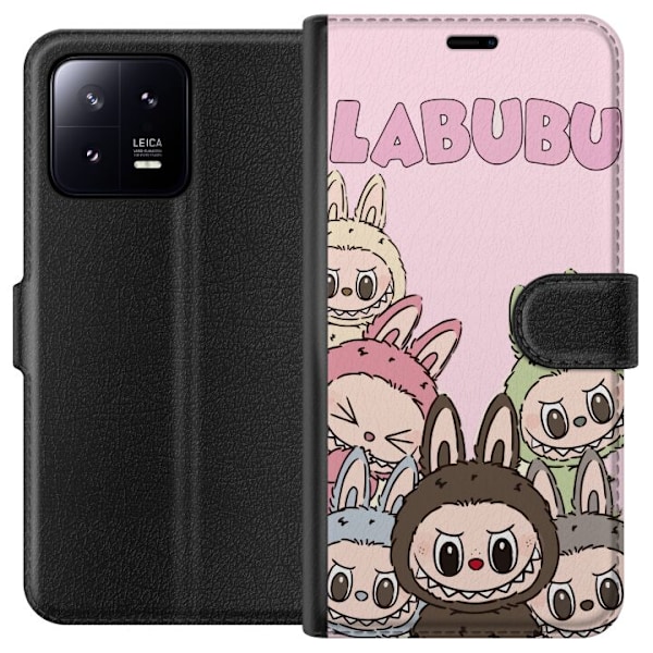 Xiaomi 13 Lommebokdeksel Labubu Classics Lommeboketui