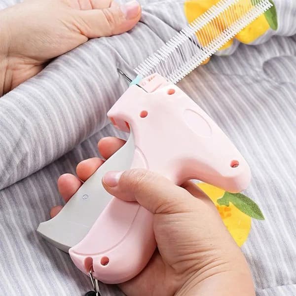 Mikrotyp finmärkningsplaggfixativ för minisömnad, quiltning och fållning