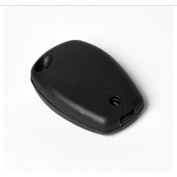Bladlöst nyckelskal som är kompatibelt med Renault Clio 3, Twingo 2, Master 3, Kangoo 2, Trafic och Modus - 2-knapps fjärrkontroll Utility Car Flip Key Case