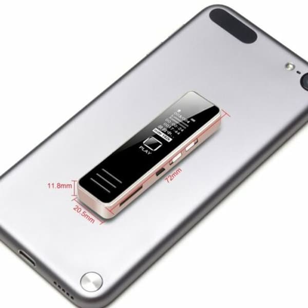 Voice Recorder, High-Resolution Remote Noise-Reducing Recorder, Professional Recorder, MP3 Playback