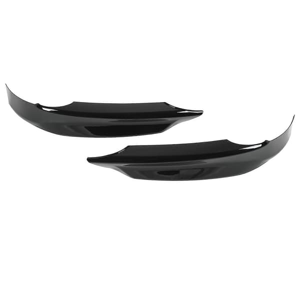 2 stk. Frontkofanger Læbe Splitter Spoiler Erstatning til 3-serie E90 E91 Pre-LCI 2005-2008
