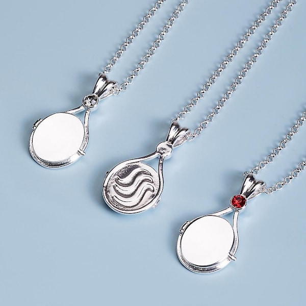 Klassisk TV-serie H2o Sjöjungfru Skal Halsband Hänge Mode Smycken LGL Silver