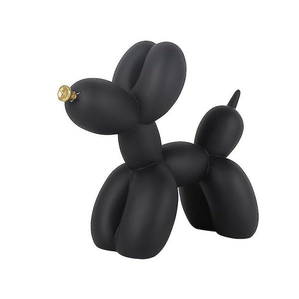 Resin Craft Staty Ballong Dog Sculpture Desktop, färgglad Ballong Dog Ornament Gift color 9