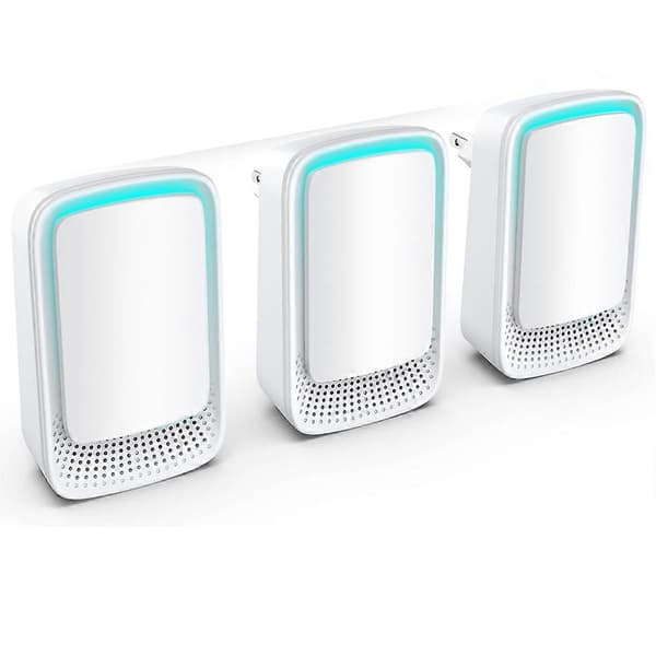Luftjonisatorer för hemmet 3-pack, Negativ jon generator EU