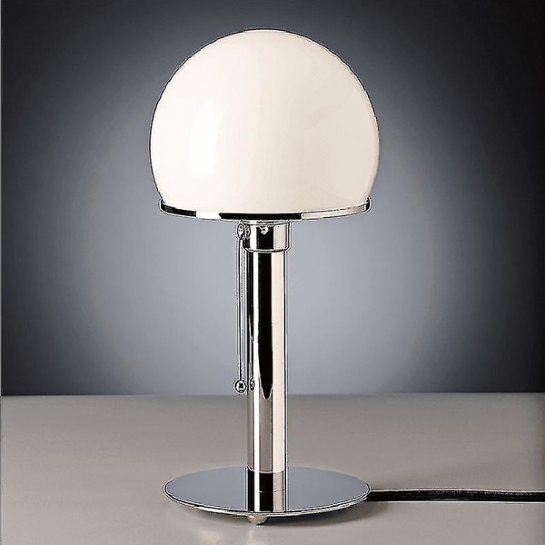 Sovrum Sängbordslampa Led-bordslampa Designer Bauhaus-lampa Enkel glasbordslampa för vardagsrum Unik belysning Hög kvalitet