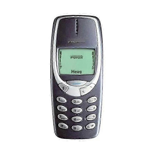 Minglan 3310 Mobil Ikke-intelligent Højlydt Karakter Bar Tast Mobiltelefon Til Ældre