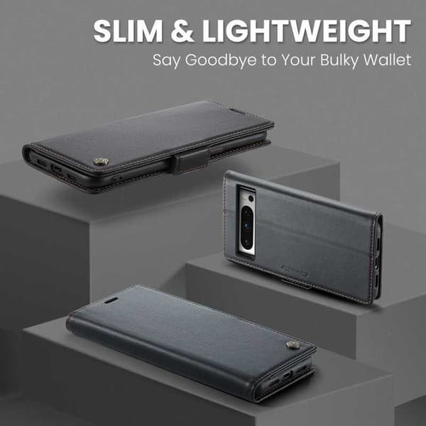 CaseMe Skin Pro Case Google Pixel 8 Pro Svart black