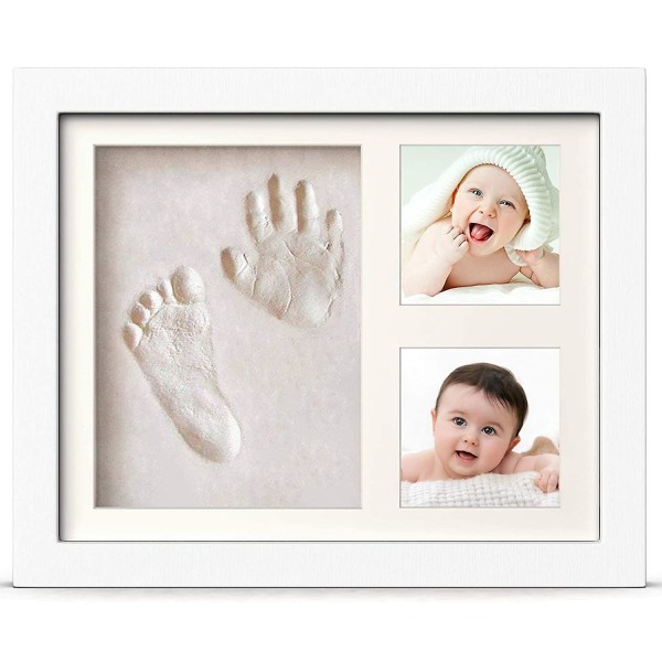 Baby Handprint Footprint Clay Footprint Set för nyfödda och småbarn