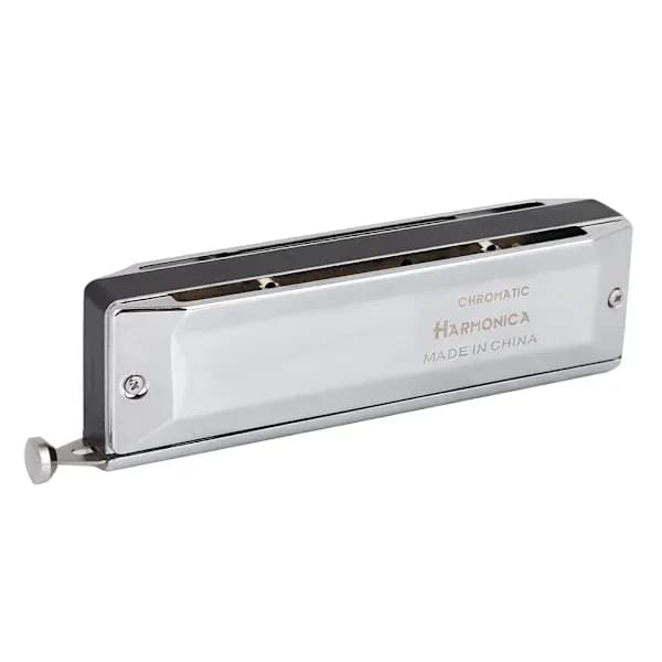 Chromatic Harmonica Professional Harmonica for Beginners and Professional Players (12 Holes)
