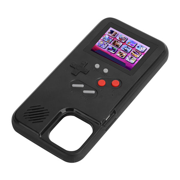 2 in 1 Handheld Game Console Phone Case Protective Shell for iPhone 12 Pro Max Black