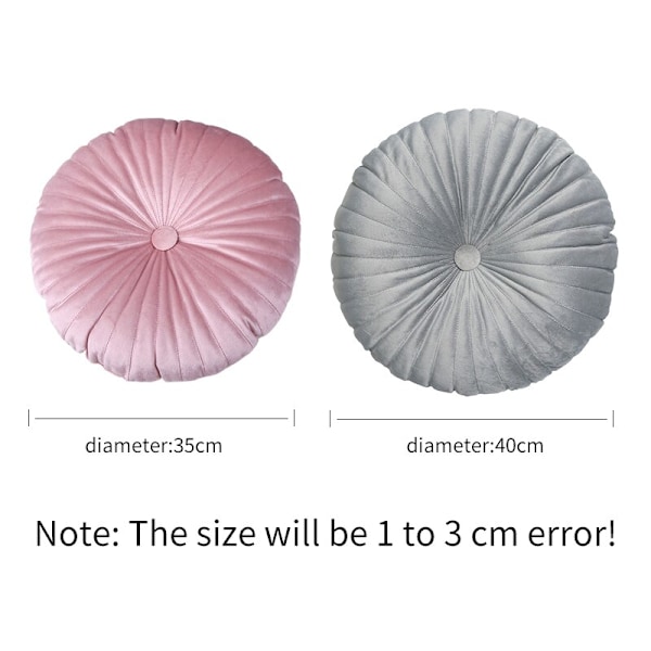 Rund Puff Tatami Pute Gulvputer Sittepute Pyntepute Sittepute Hjem Sofa Tatami Pute Yellow