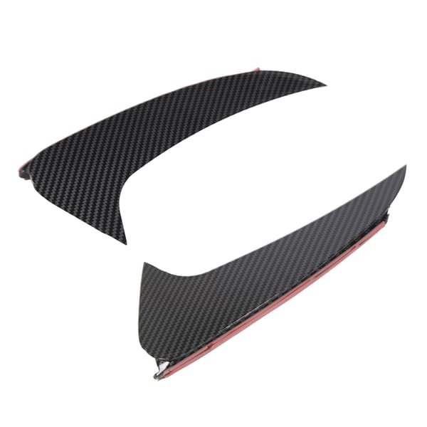 2 PCS Front Bumper Spoiler Air Vent Cover Lower Trim Replacement Carbon Fiber Style for Benz CLS Class W218 C218