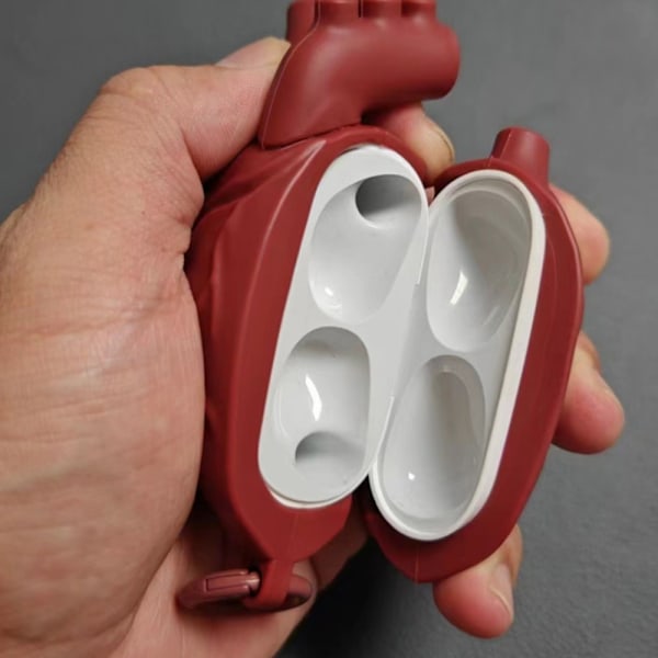 Skyddsfodral till Apple AirPods 3:e generation med hjärtdesign