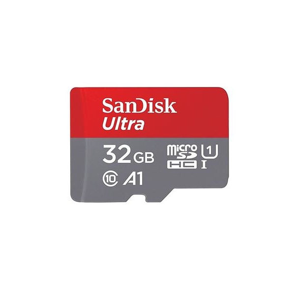 32GB SanDisk Ultra microSDHC Class 10 UHS-I 120MB/s A1