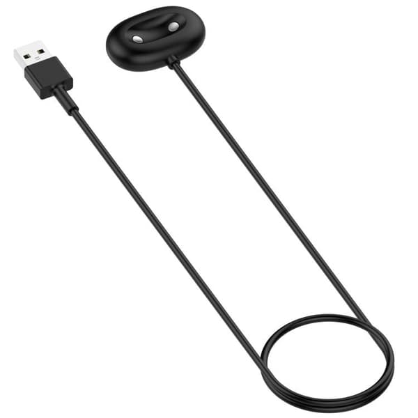1 m:n USB-latauskaapeli Google Pixel Watch 4:lle – Svart / Magn
