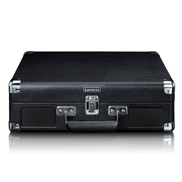 Lenco TT-115BK Bærbar pladespiller med Bluetooth og USB-optagel