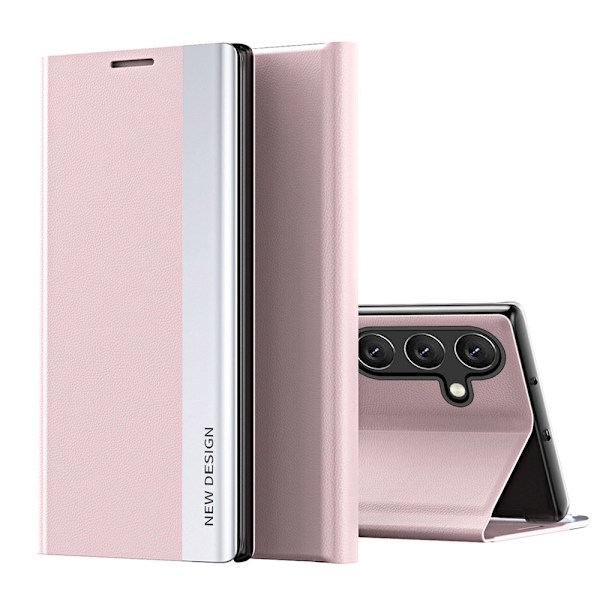 Sleep Case Pro kotelo jalustalla Samsung Galaxy A36 - vaaleanpu