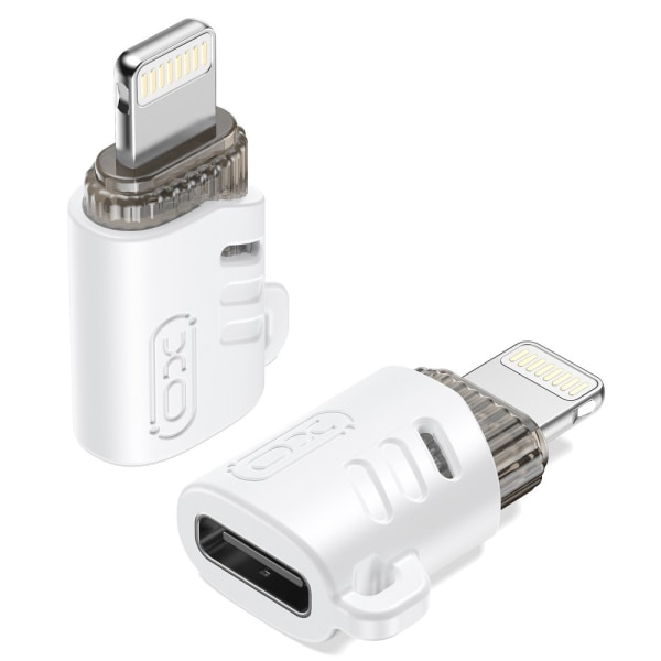 XO USB-sovitin USB-C Lightning - Valkoinen