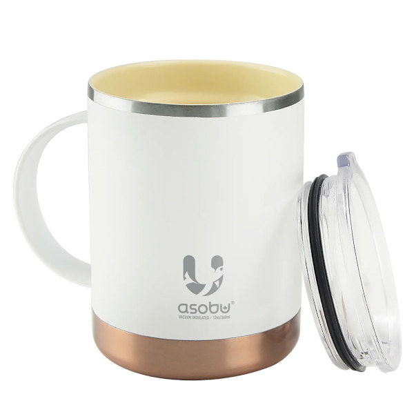 Asobu Ultimate Isoleret Kaffekrus - Hvid