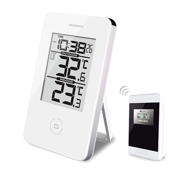 Digital inne- och utetermometer med kabelsensor