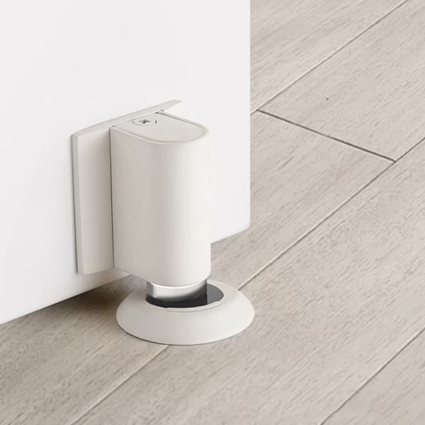 Magnetisk dørstopper / dørholder med tape eller skruemontering