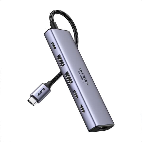 Ugreen CM511 USB-C Hub  2xUSB 3,2 3xUSB-C 1xHDMI / USB-C-multia