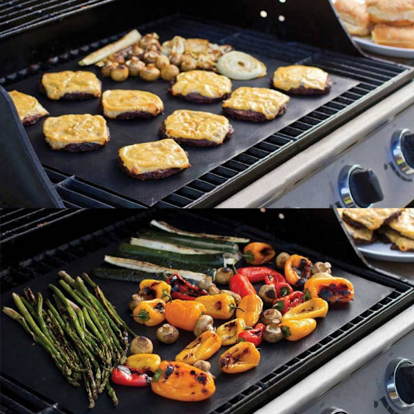 Non-Stick Grillmåtte Pakke med 5 stk.