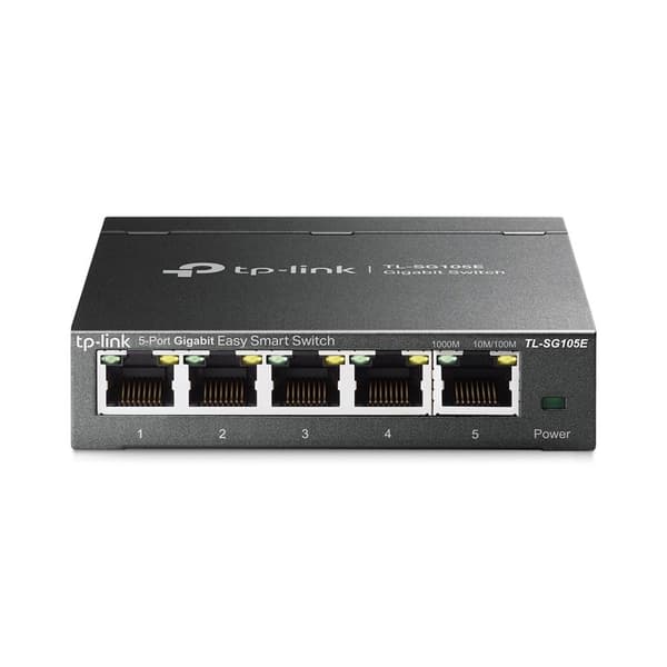 TP-Link TL-SG105E gigabittikytkin / 5-porttinen smart switch /