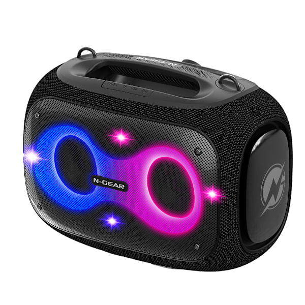 N-GEAR NRG600 Bluetooth-högtalare med 600 watt och 2 mikrofoner