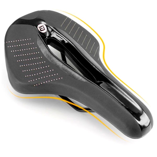 Rockbros MTB-cykelsadel - Sort