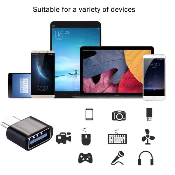 OTG-sovitin USB Type-C USB 3.0 - yhteensopiva älypuhelimen ja t
