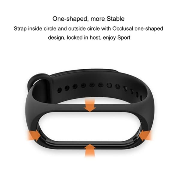 Urrem til Xiaomi Mi Band 4 - Sort