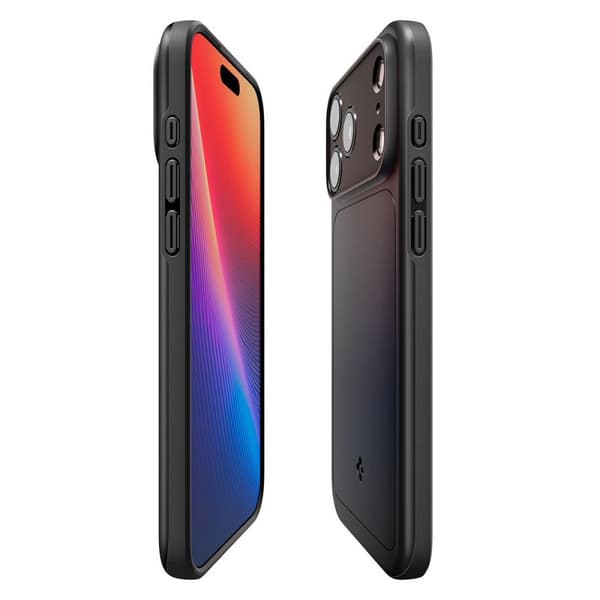 Spigen Thin Fit Mag Fit Backshell til iPhone 17 Pro Max - Svart