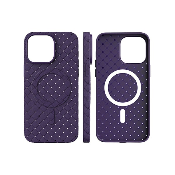 MagSafe Woven Case til iPhone 15 Pro Max - Sort