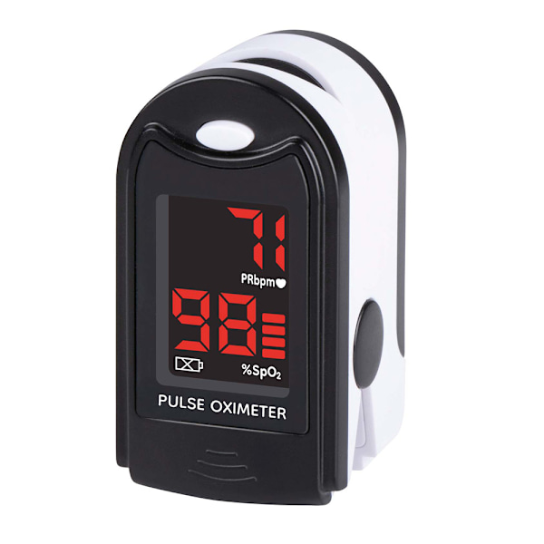 Digital pulsoximeter med LED-display och smidig fingertopsmätni