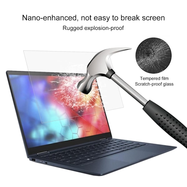 Skærmskåner i hærdet glas til HP ProBook430 G7 13.3"