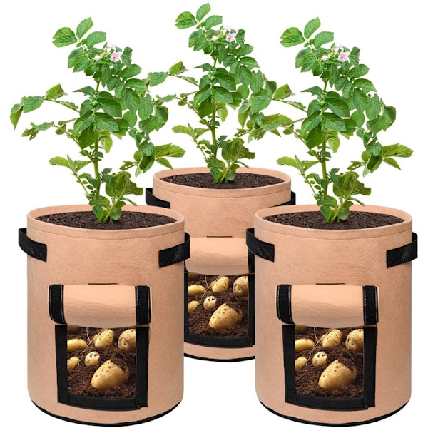 Odlingssäck för potatis - Portabel odlingslåda