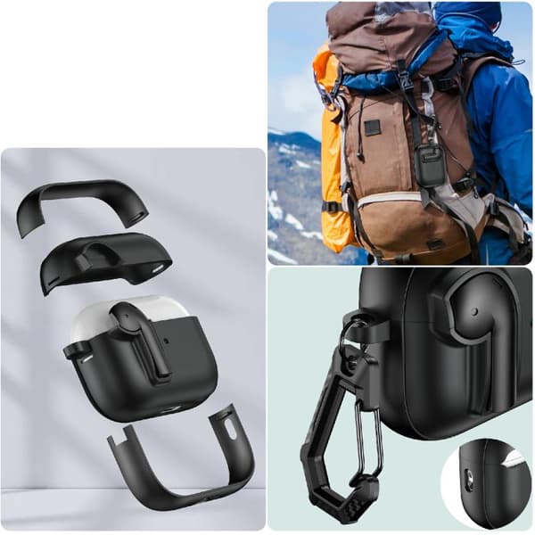 Kotelo AirPods Pro 2:lle - Musta