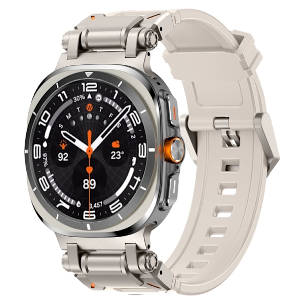 Silikonearmbånd til Samsung Galaxy Watch Ultra 47mm med quick r
