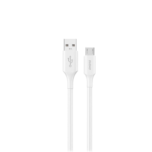 Dudao USB-kaapeli USB-microUSB 6A 1,2 m - Valkoinen
