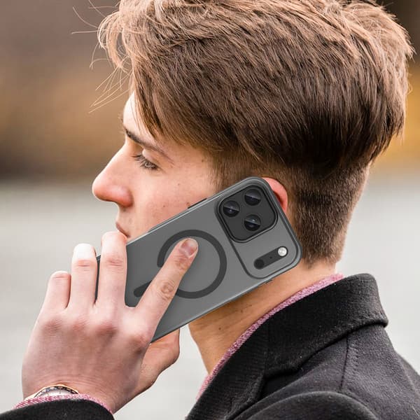 Cover med MagSafe til iPhone 17 Pro Max - Matt sort