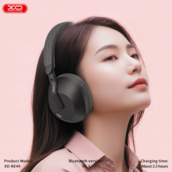 XO Over-ear Bluetooth-kuulokkeet, joissa on ANC ja 36 tuntia so