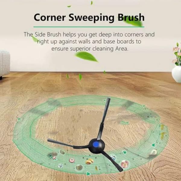 Sidebørster, 4-pak til Ecovacs Deebot T30 Pro/Max / Kantbørster