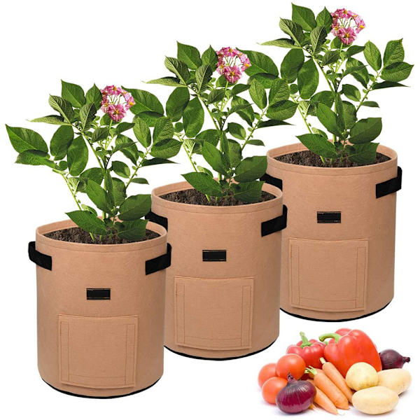 Odlingssäck för potatis - Portabel odlingslåda