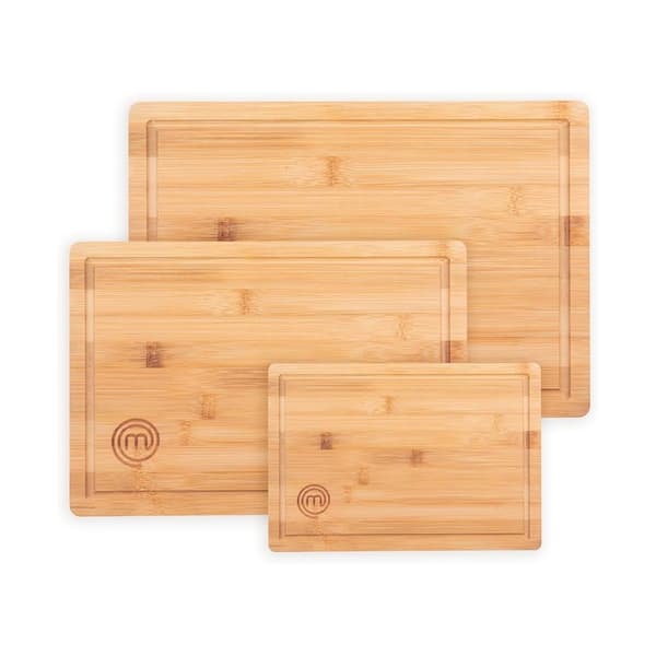 Masterchef Essential Bamboo Chopping Board 3-pack - Kendt fra M