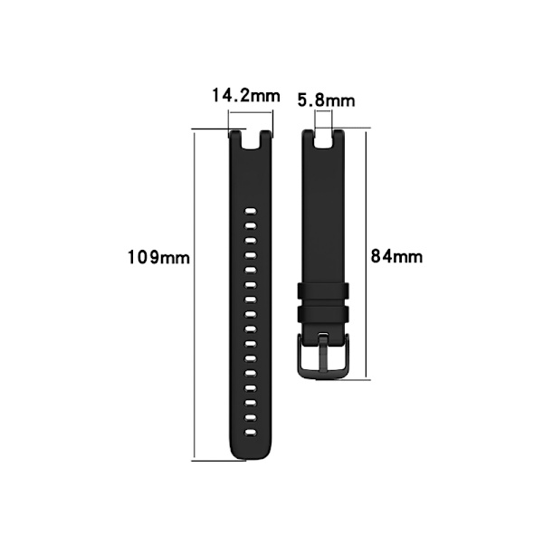 Silikonarmband till Garmin Lily - Vit