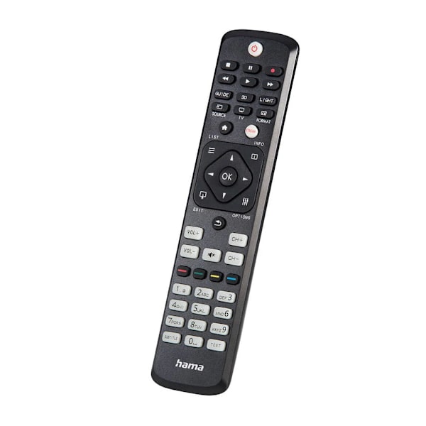 UniversalFjärrkontroll till Philips TV-Apparater Svart